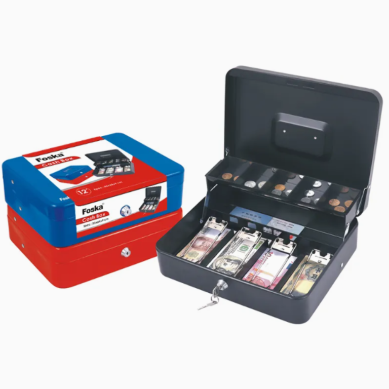 Foska Cash Box (12″) #J7301 (11″X9.5″X3.5″) Foska Cash Box (12″) #J7301 (11″X9.5″X3.5″)